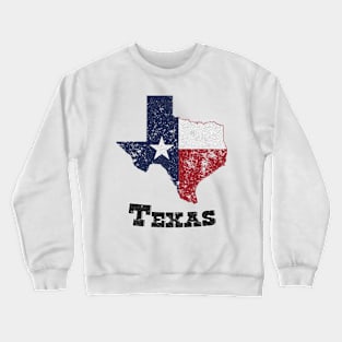 Vintage Texas State Flag Crewneck Sweatshirt